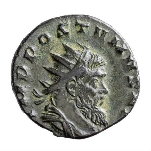 Münze, Antoninian, 260 - 269 n. Chr.