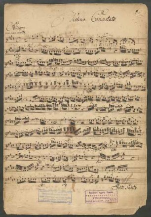 Violino concertato