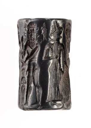 Rollsiegel mit dreipaarigem Figurenband