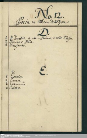 Poesie in ottava dell'Opere