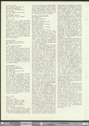 Ästhetik des Industrieprodukts: Kurt Junghanns „Der Deutsche Werkbund“ : Annotationen Rezension