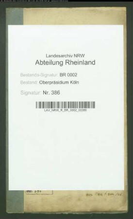 Das Pensionsgesuch vormaligen Hofkammerrats Bertholdi zu Mülheim am Rhein
