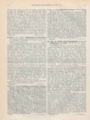 103 [Rezension] Schultze, Alfred, Stadtgemeinde und Reformation