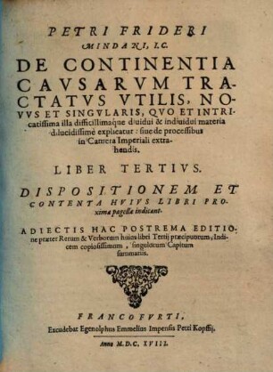 De processibus, mandatis et monitoriis in imperiali camera extrahendis et de supplicationibus, quae pro iis fiunt, recte formandis notationes : ad praxin forensem utilissimae, 3.