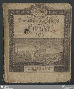 1818: Meißner Landwirthschafts- und Geschichts-Calender