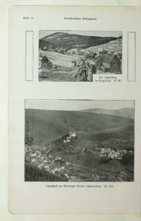 Der Fichtelberg im Erzgebirge