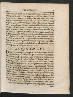 Ad Disp. IV. Cap. III. §. 2.