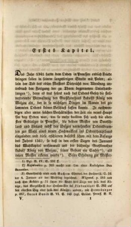 Geschichte Preussens : von den ältesten Zeiten bis zum Untergange der Herrschaft des Deutschen Ordens, 5. Die Zeit vom Hochmeister Ludolf König von Weizau 1342 bis zum Tode des Hochmeisters Konrad von Wallenrod 1393