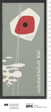 Programm 1. und 2. Trimester 1962
