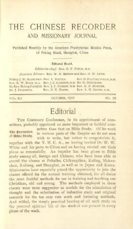 No. 10, October, 1910