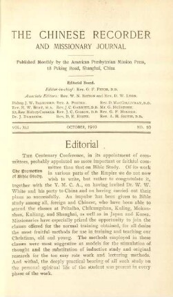 No. 10, October, 1910