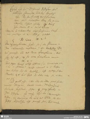 [Theologische Aufzeichnungen, u. a. das Abendmahlsverständnis der Zwinglianer betreffend.]
