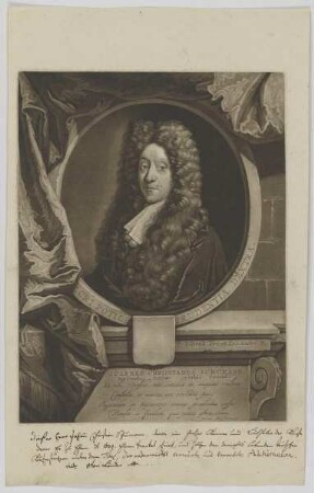 Bildnis des Joannes Christianus Schumann