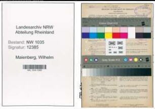 Entnazifizierung Wilhelm Maienberg , geb. 06.11.1902 (Steiger)