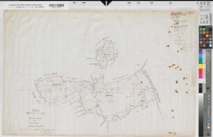 Ahlen (Ahlen), Teilung der Gemeinheit Schlieck, Brouillonkarte