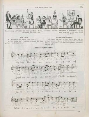 "Ein musikalischer Thee" "Musikalischer Scherz"