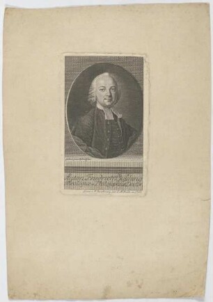 Bildnis des Anton Friedrich Büsching