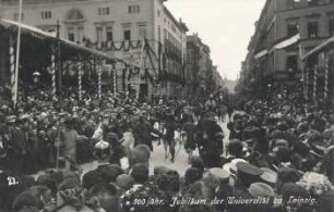 500-jähr. Jubiläum der Universität zu Leipzig [500 jähr. Jubiläum der Universität zu Leipzig]