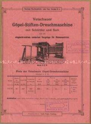 Dreschmaschinen