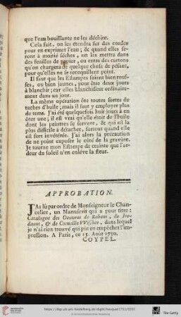 Approbation