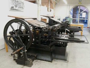 Buchdruckschnellpresse (funktionsfähig)