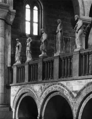 Verona. Kirche San Zeno Maggiore (1101/1200). Chorschranke