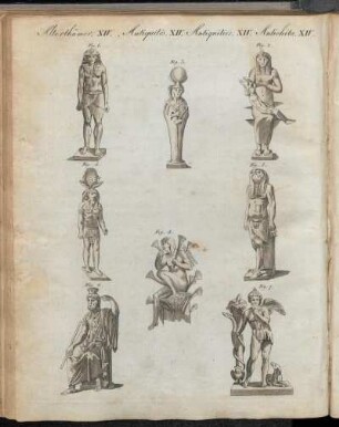 No. 26. Alterthümer XIV. Aegyptische Gottheiten.
