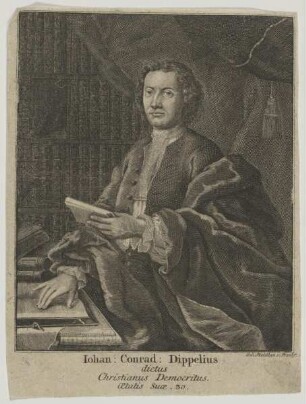 Bildnis des Iohan Conrad Dippelius