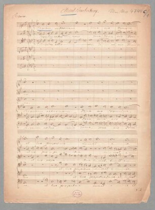 Requiem aeternam in f-moll WoO 46 - BSB Mus.ms. 4744 c-1