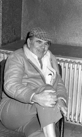 Gastspiel des amerikanischen Regisseurs Russ Meyer beim Kino "Schauburg" anlässlich der Aufführung seines Films "Im tiefen Tal der Superhexen"