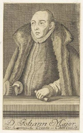 Bildnis des Johann Major