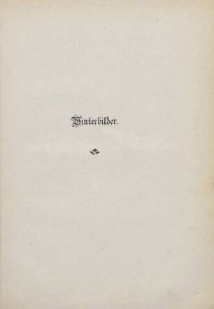 Winterbilder