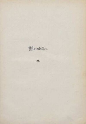 Winterbilder