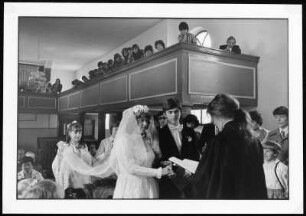 Hochzeit in der Kirche in Beyern