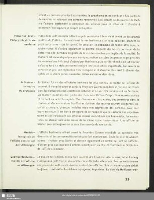 Ludwig Hohlwein - vedette de l'affiche en Allemagne