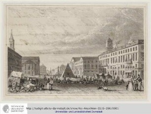 Der Marktplatz : Bildliche Darstellung