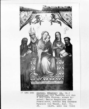 Falkensteinaltar / Marienaltar — Madonna mit Heiligen