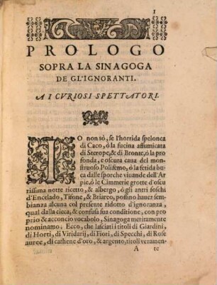 La sinagoga degl'ignoranti