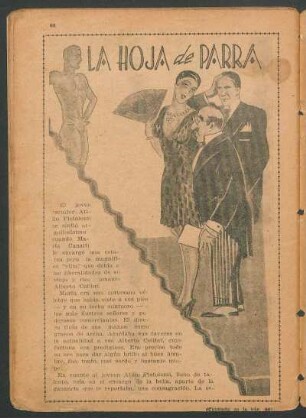La hoja de parra