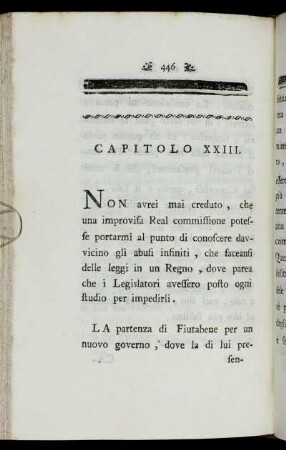 Capitolo XXIII.