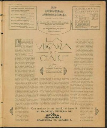 1928012555: La venganza de Chaike