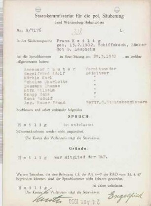 Heilig, Franz