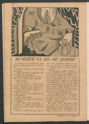 Mi mujer ya no me quiere