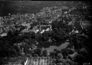 Bad Homburg v.d. Höhe, Schloss, Schlossgarten, Erlöserkirche und St. Marien