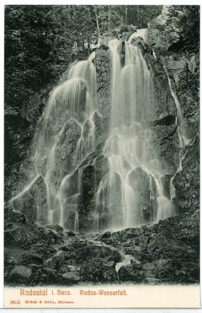 Radautal. Radau Wasserfall