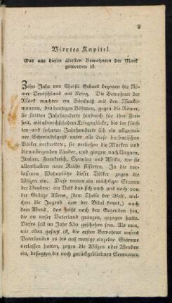 Viertes Kapitel. Was aus diesen ältesten Bewohnern der Mark geworden ist