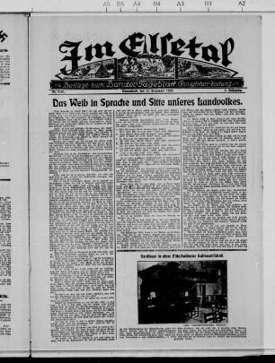 Im Elsetal. 1931-1938