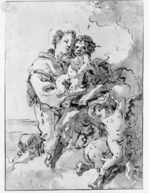 Antonius von Padua mit dem Christuskind