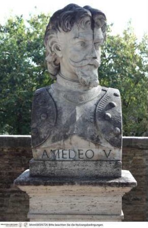 Büste des Amedeo V di Savoia
