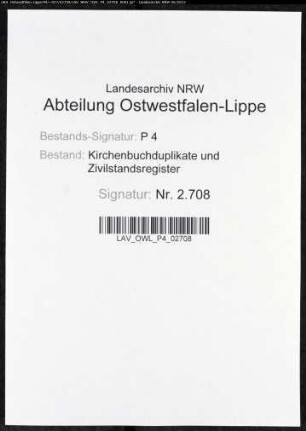 Zivilstandsregister von Pelkum (T 1811). (Gemeinde: Pelkum, Kreis Unna)